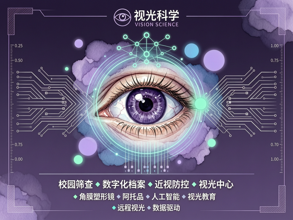 视光科学:校园筛查全覆盖与数字化档案驱动的近视防控新阶段
