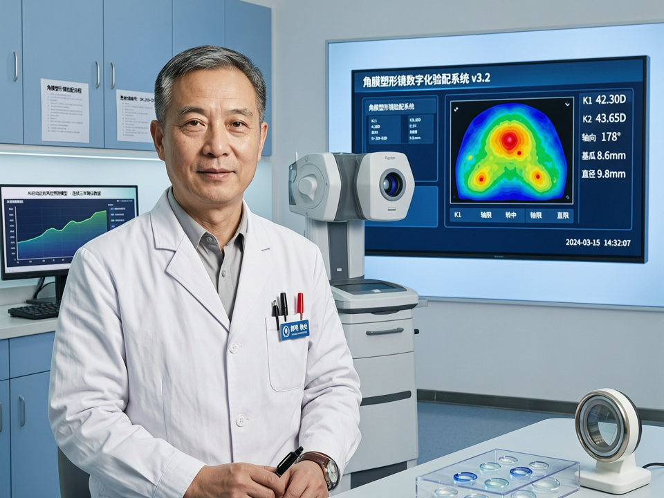 专访郝教授:从角膜塑形镜数字化验配到AI驱动近视预测,视光中心如何把握技术融合新机遇
