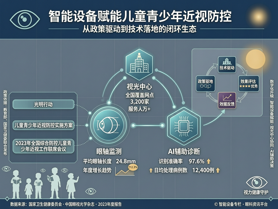 智能设备赋能儿童青少年近视防控:从政策驱动到技术落地的闭环生态