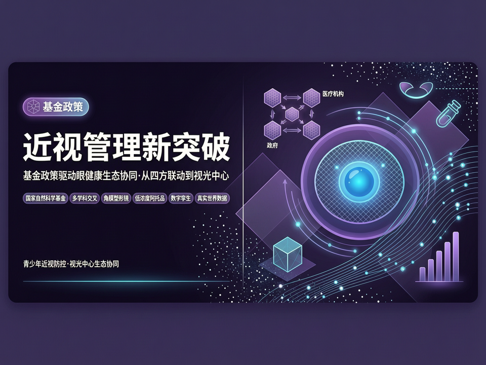 基金政策驱动眼健康生态协同:从四方联动到视光中心近视管理新突破