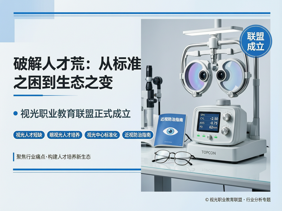 视光职业教育联盟成立:破解人才荒从“标准之困”到“生态之变”