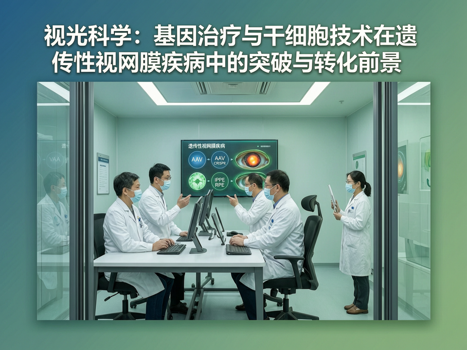 视光科学:基因治疗与干细胞技术在遗传性视网膜疾病中的突破与转化前景