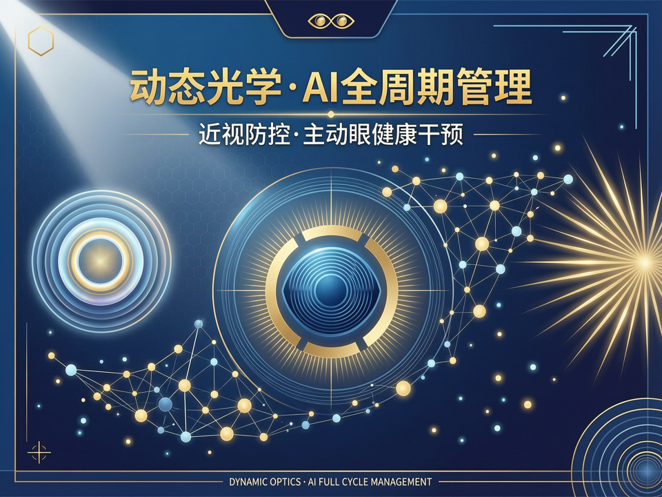 眼科企业“动态光学与AI全周期管理”战略:从戴镜矫正到主动眼健康干预