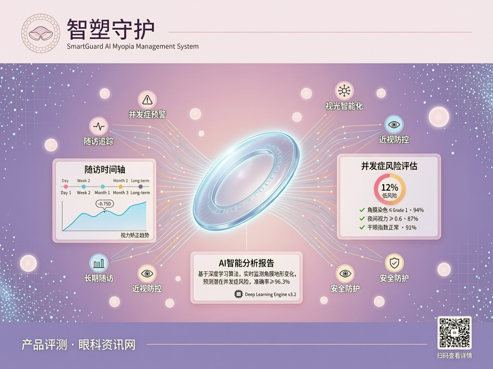 AI辅助角膜塑形镜长期随访与并发症预警系统“智塑守护”深度评测