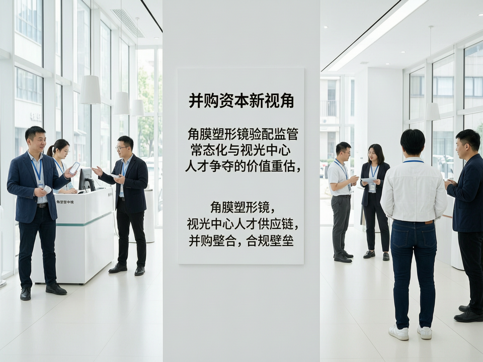 并购资本新视角:角膜塑形镜验配监管常态化与视光中心人才争夺的价值重估