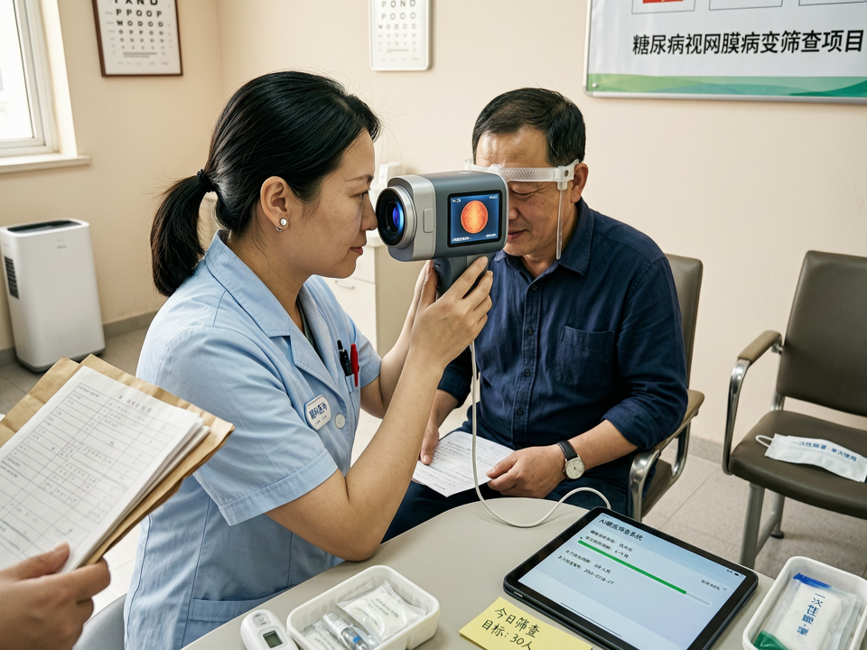 智能设备革新眼底筛查:AI辅助诊断系统在基层眼健康管理中的落地实践