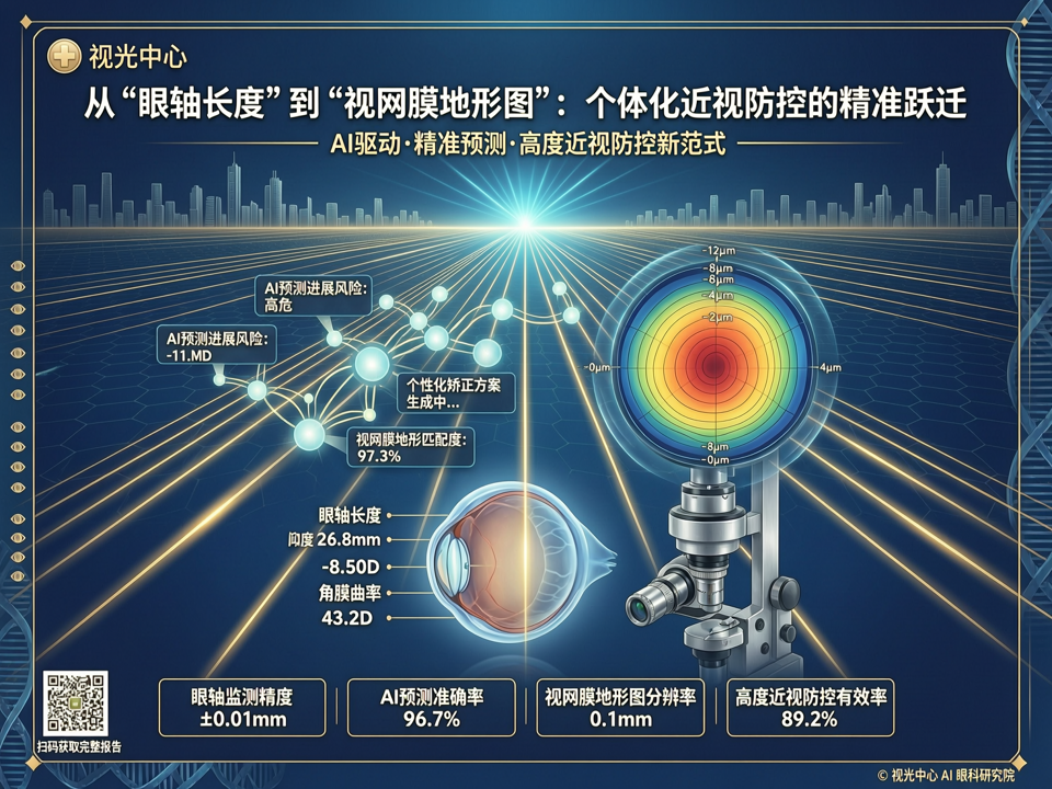 从‘眼轴长度’到‘视网膜地形图’:个体化近视防控的精准跃迁