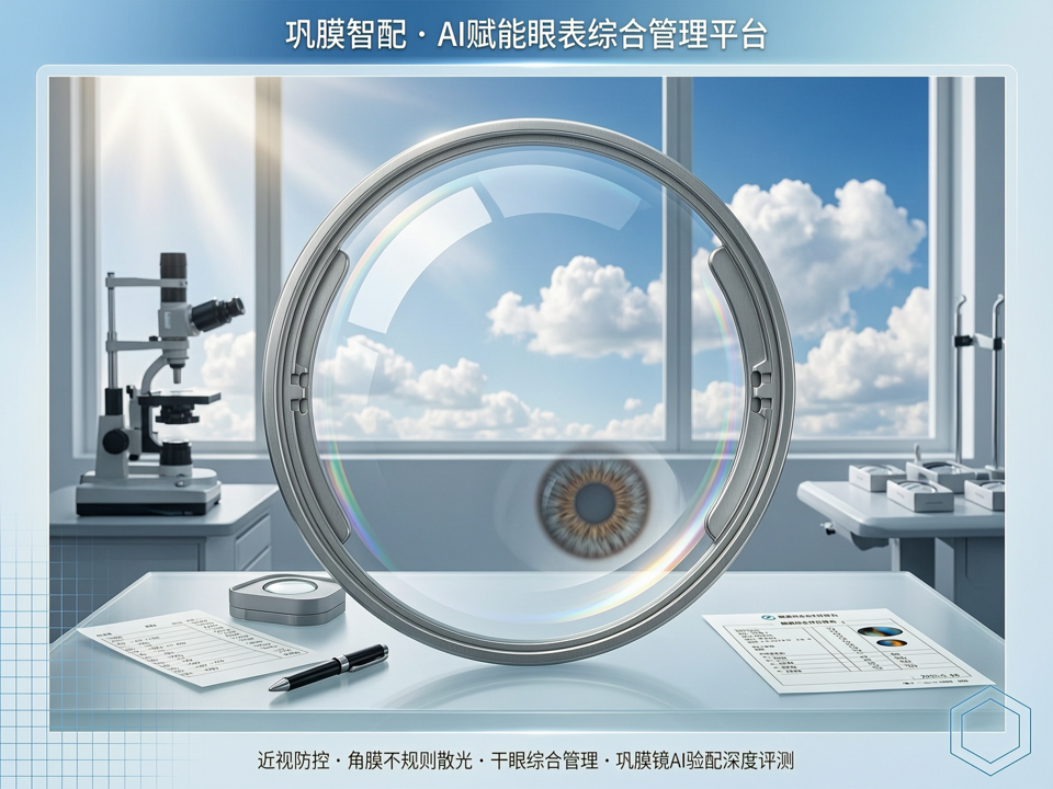 AI赋能的巩膜镜验配与眼表综合管理平台“巩膜智配”深度评测