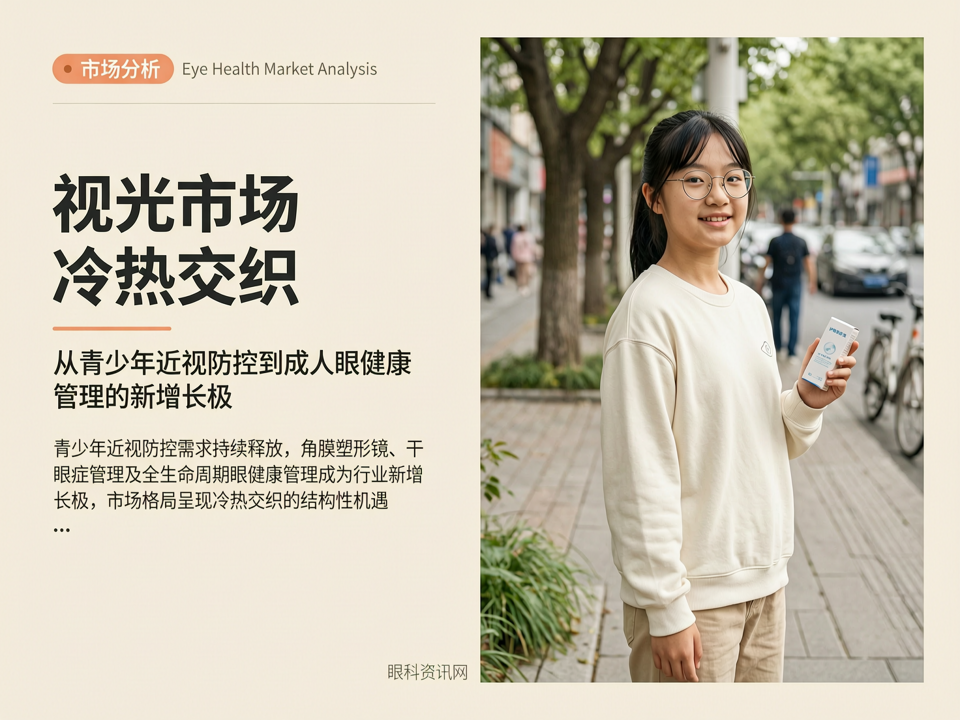 视光市场“冷热交织”:从青少年近视防控到成人眼健康管理的新增长极