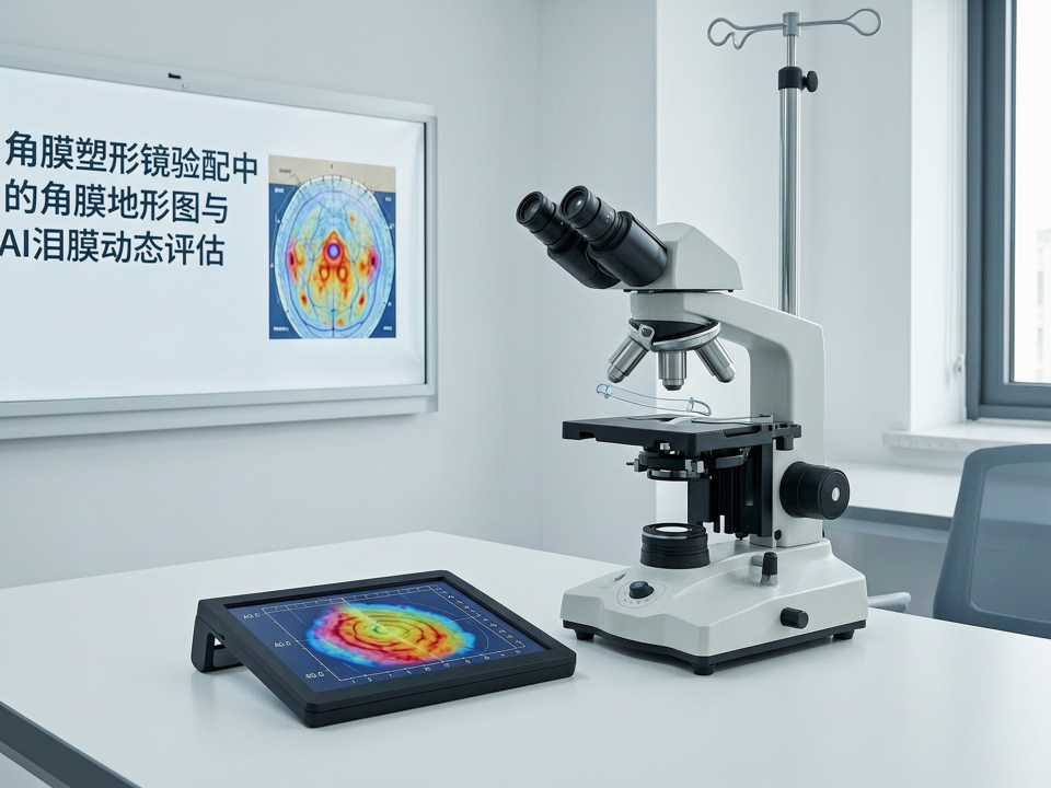 光影精算:角膜塑形镜验配中的角膜地形图与AI泪膜动态评估